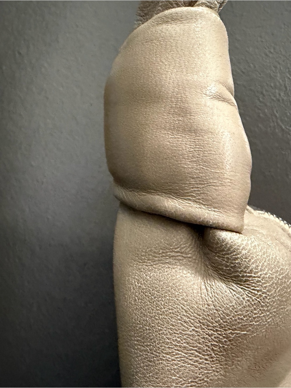 Lemaire small croissant bag - Beige - Picture 7 of 13